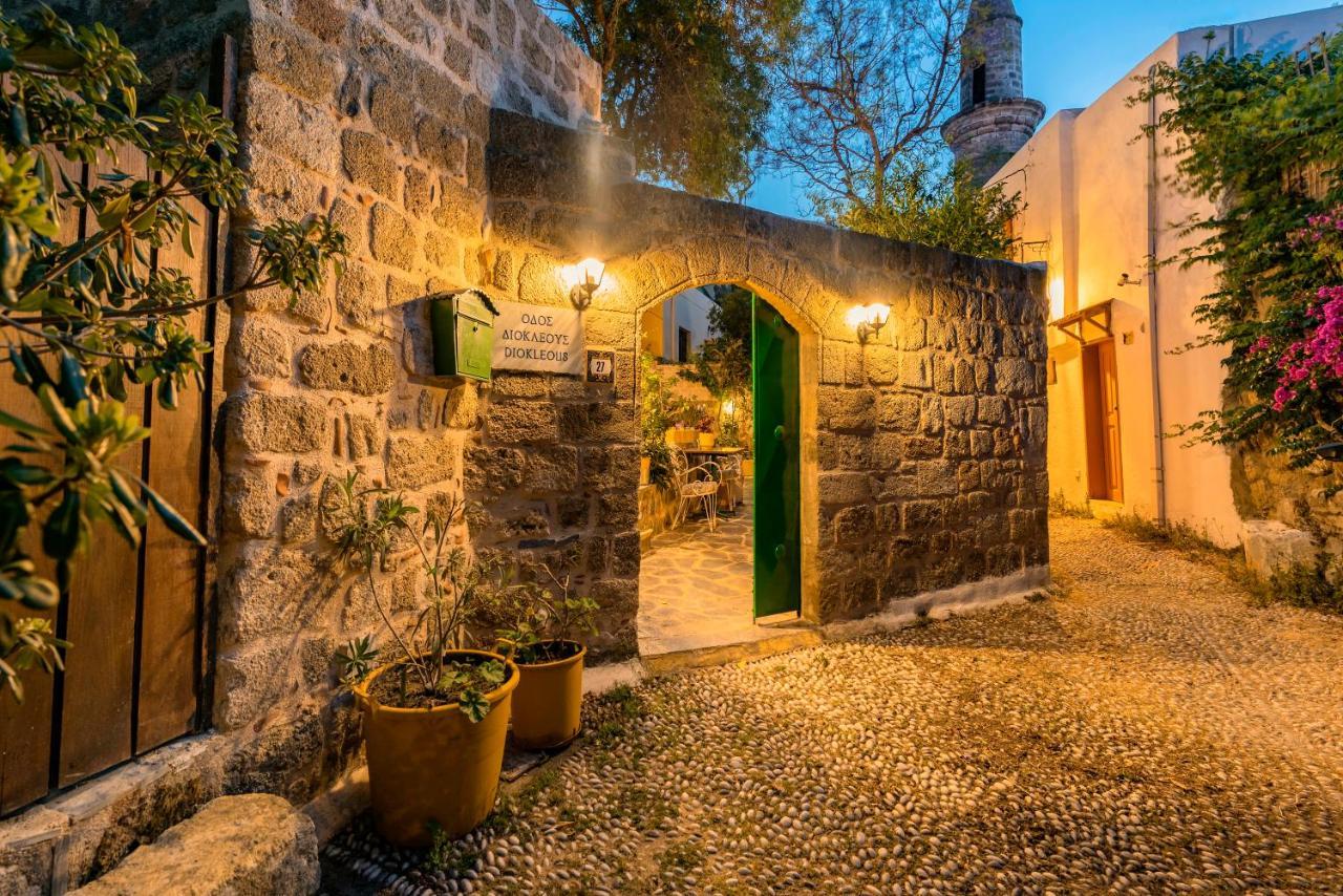 شقة Secret Garden - Old Town Rhodes City المظهر الخارجي الصورة